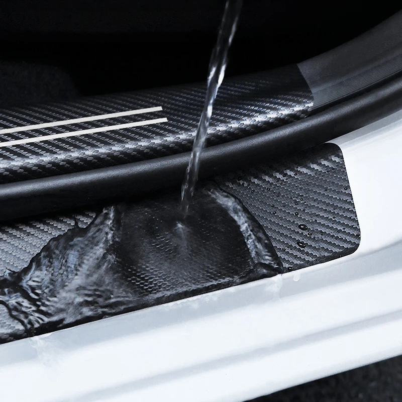 1/4/5 Stück Auto-Türschweller- – Crepe Pan Carbon Bewertung und Preis