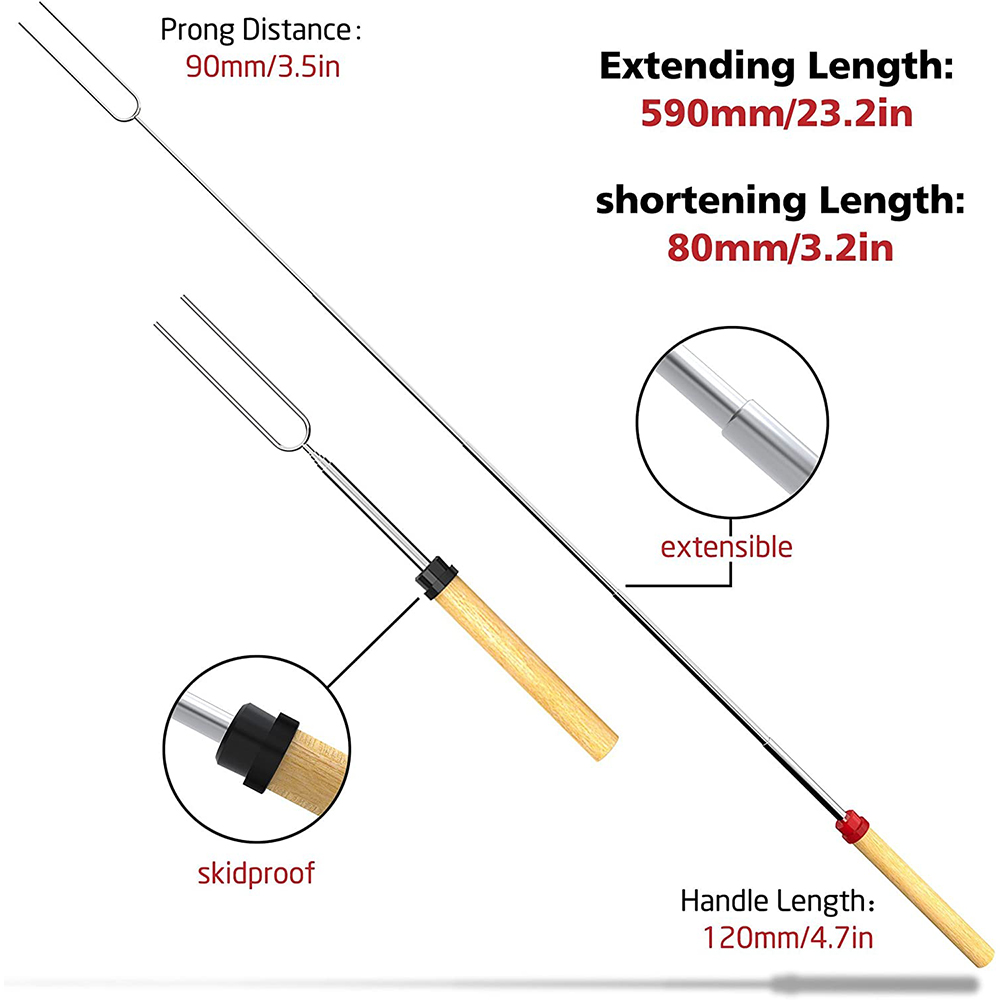 8-teiliges Grillspieß-Set aus  – Hot Dog Press Bewertung und Preis