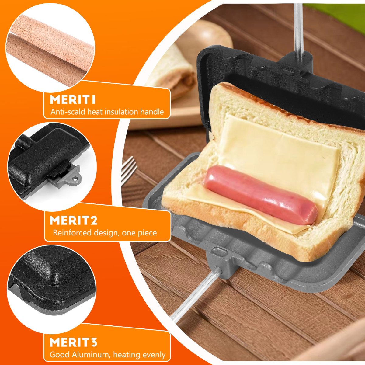 [Jahresangebote] Hot-Dog-Toast – Hot Dog Press Bewertung und Preis