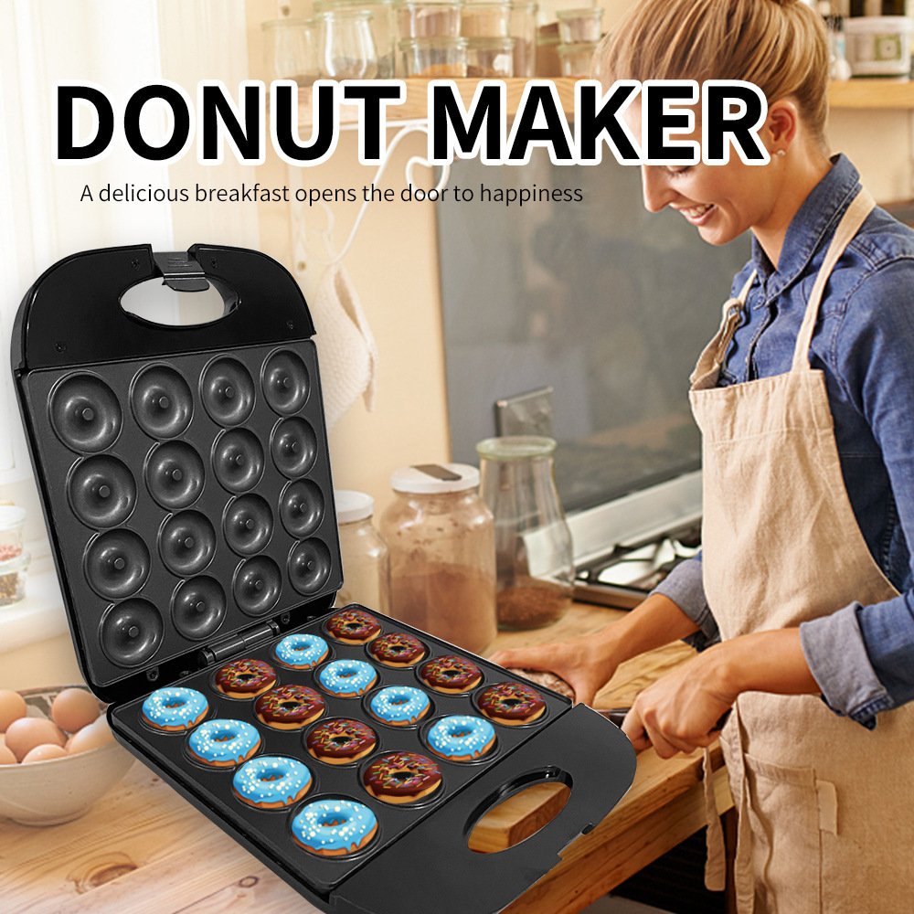 Großer 16-Loch-Donut-Maker Hau – Mini Pancake Griddle Bewertung und Preis
